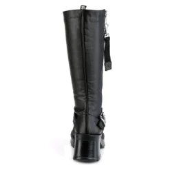 DEMONIA BRATTY LACE UP/ZIPPER KNEE HIGH BOOTS Footwear 9 DEMONIA BRATTY LACE UP/ZIPPER KNEE HIGH BOOTS Footwear