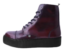 Footwear T.U.K. TUKSKIN BURGUNDY RUB OFF 7 EYE BOOT 12 Footwear T.U.K. TUKSKIN BURGUNDY RUB OFF 7 EYE BOOT