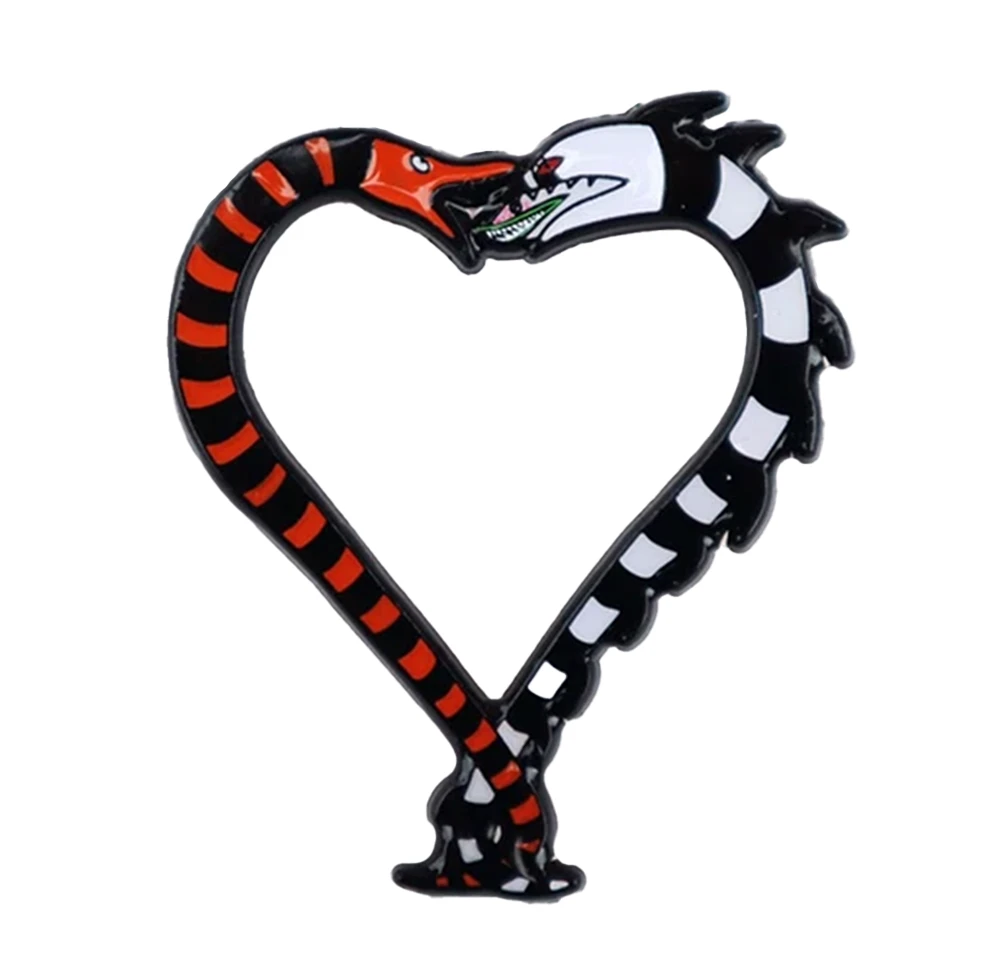 LIVELY GHOSTS BURTON LOVERS ENAMEL PIN Accessories 3 LIVELY GHOSTS BURTON LOVERS ENAMEL PIN Accessories