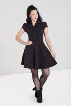 HELL BUNNY CARLIE MINI DRESS PURPLE 12 HELL BUNNY CARLIE MINI DRESS PURPLE