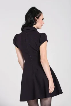 HELL BUNNY CARLIE MINI DRESS PURPLE 13 HELL BUNNY CARLIE MINI DRESS PURPLE