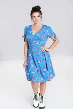 HELL BUNNY CHANTILLY MID DRESS Shop Sour+Plus