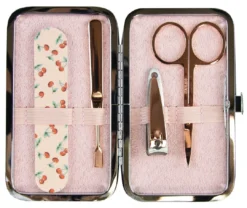 None Homewares SWEET CHERRY MANICURE SET
