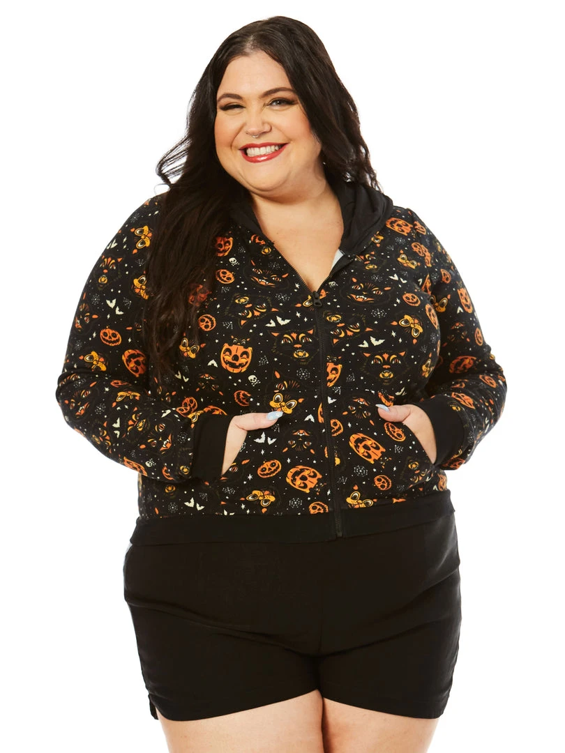 Shop Sour+Plus SOURPUSS CLASSIC HALLOWEEN CROPPED HOODIE 5 Shop Sour+Plus SOURPUSS CLASSIC HALLOWEEN CROPPED HOODIE