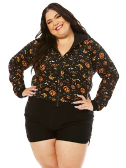 Shop Sour+Plus SOURPUSS CLASSIC HALLOWEEN CROPPED HOODIE 9 Shop Sour+Plus SOURPUSS CLASSIC HALLOWEEN CROPPED HOODIE