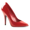 None CLASSIC POINTED TOE PUMP RED Footwear