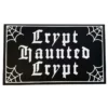 SOURPUSS CRYPT HAUNTED CRYPT DOORMAT