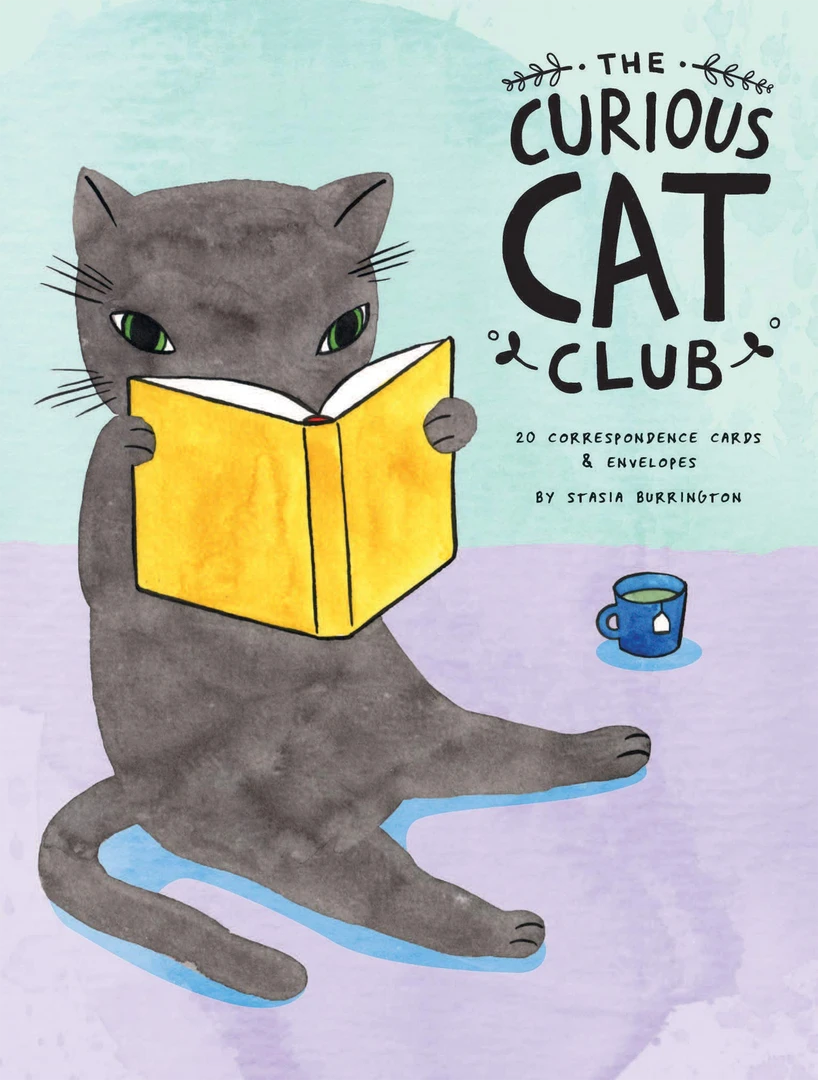 None THE CURIOUS CAT CLUB CORRESPONDENCE CARDS Office 5 None THE CURIOUS CAT CLUB CORRESPONDENCE CARDS Office