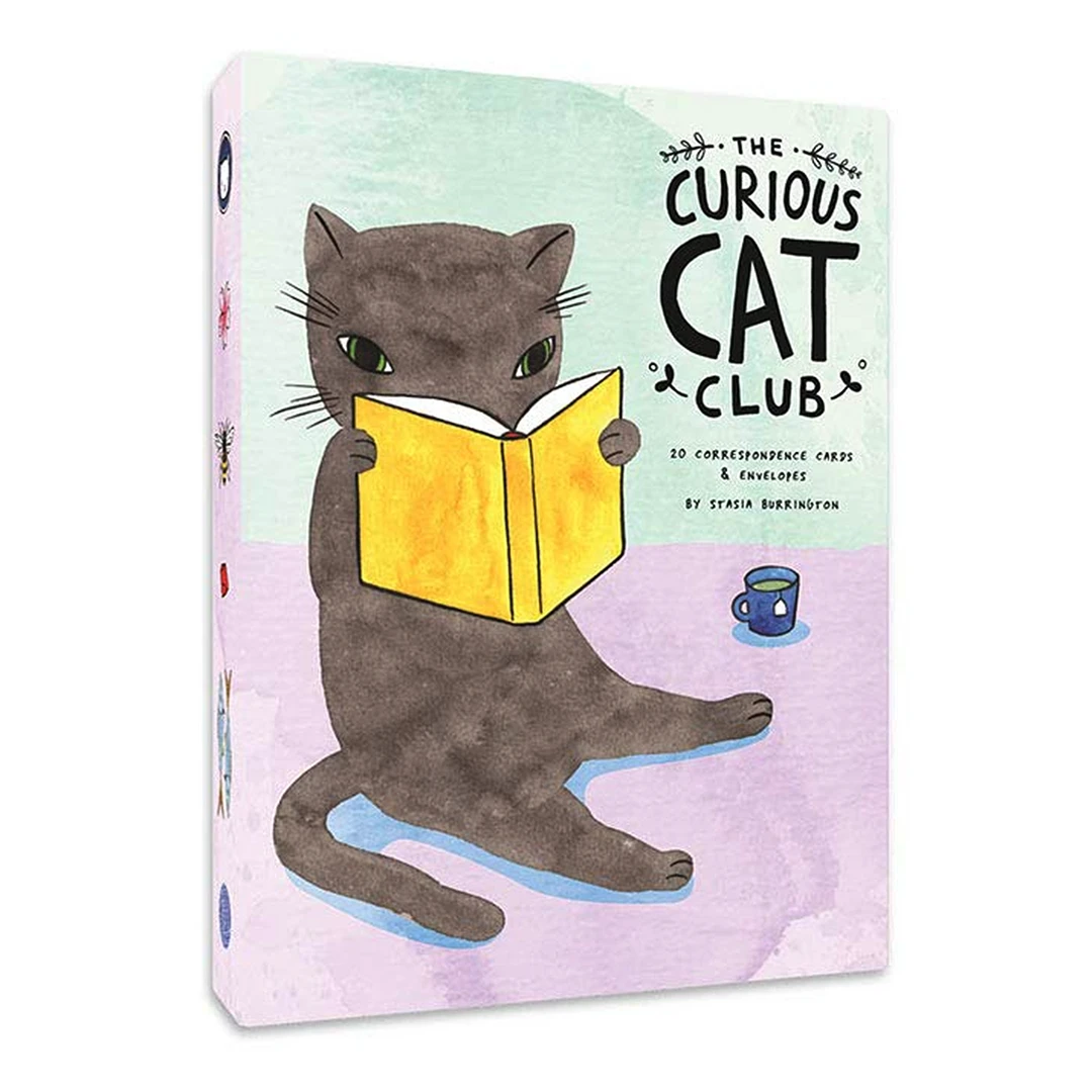 None THE CURIOUS CAT CLUB CORRESPONDENCE CARDS Office 3 None THE CURIOUS CAT CLUB CORRESPONDENCE CARDS Office