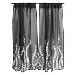 SOURPUSS TENTACLES WINDOW CURTAINS