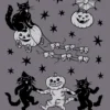 Homewares CAT COVEN DANCING FRIENDS PRINT