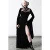 KILLSTAR DAWN MAXI DRESS BLACK