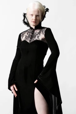 KILLSTAR DAWN MAXI DRESS BLACK 9 KILLSTAR DAWN MAXI DRESS BLACK