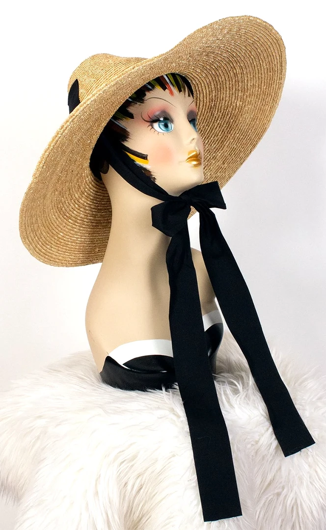 OBLONG BOX SHOP DAY TRIPPER HAT BLACK TIE Ghouls Just Wanna Have Sun 3 OBLONG BOX SHOP DAY TRIPPER HAT BLACK TIE Ghouls Just Wanna Have Sun