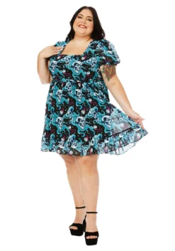 SOURPUSS DEAD SEA CREAM PUFF DRESS