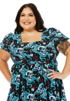 SOURPUSS DEAD SEA CREAM PUFF DRESS