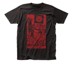 Graphic Tees DEATH TAROT CARD T SHIRT Apparel