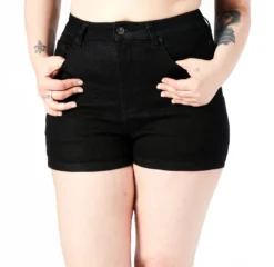 SOURPUSS ESSENTIAL DENIM SHORTS