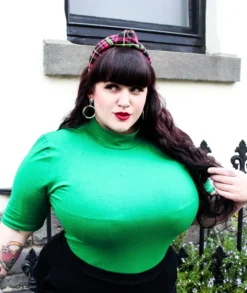 Shop Sour+Plus HEART OF HAUTE DENISE TOP KELLY GREEN 9 Shop Sour+Plus HEART OF HAUTE DENISE TOP KELLY GREEN