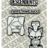 None I'm With The Band DESCENDENTS EVERYTHING SUCKS ENAMEL PIN SET