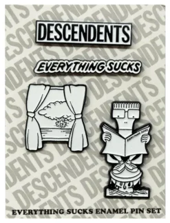 None I'm With The Band DESCENDENTS EVERYTHING SUCKS ENAMEL PIN SET
