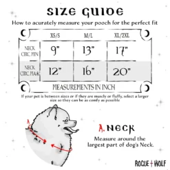 ROGUE + WOLF I PAWED A SPELL ON YOU PET BANDANA