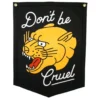 OXFORD PENNANT DON'T BE CRUEL CAMP FLAG Homewares