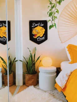 OXFORD PENNANT DON'T BE CRUEL CAMP FLAG Homewares