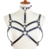 Funk Plus Back In Stock DOUBLE STRAP HARNESS WITH CHOKER BLACK 1 Funk Plus Back In Stock DOUBLE STRAP HARNESS WITH CHOKER BLACK
