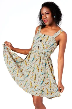 SOURPUSS DAGGERS GAUZY DRESS