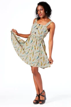 SOURPUSS DAGGERS GAUZY DRESS