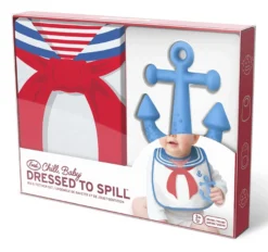 None DRESSED TO SPILL SAILOR BIB AND TEETHER SET Lifestyle 11 None DRESSED TO SPILL SAILOR BIB AND TEETHER SET Lifestyle