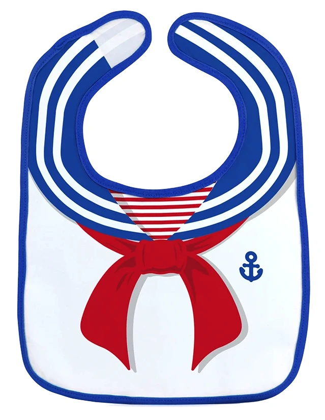 None DRESSED TO SPILL SAILOR BIB AND TEETHER SET Lifestyle 5 None DRESSED TO SPILL SAILOR BIB AND TEETHER SET Lifestyle
