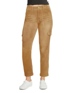 Apparel DICKIES GIRL ROLL CUFF CARGO PANTS BROWN