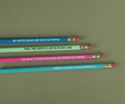 WHISKEY RIVER SOAP CO. FIRST WORLD PROBLEMS PENCILS
