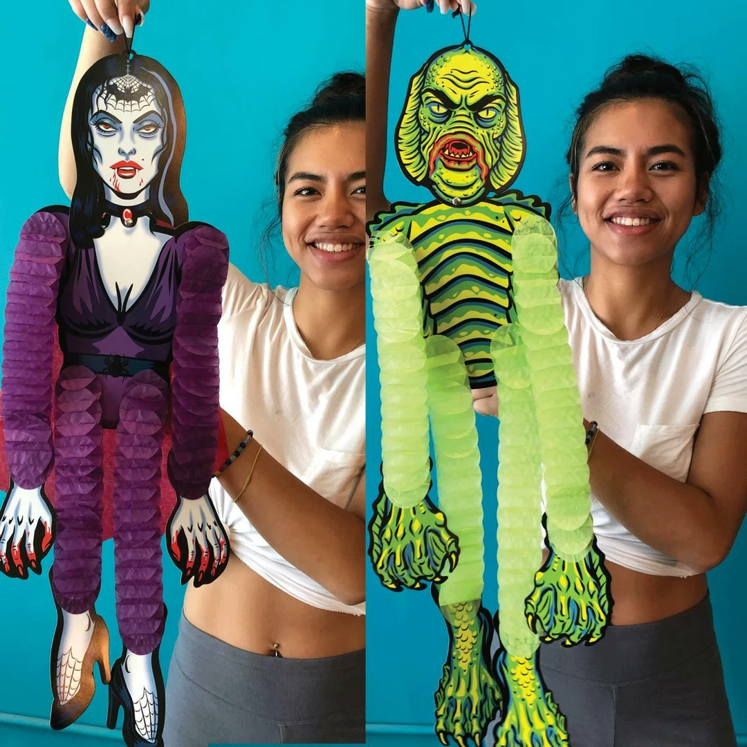 Homewares RETRO A GO GO PARTY KILLERS DECORATIONS FISH FACE & VAMPYRE GIRL 5 Homewares RETRO A GO GO PARTY KILLERS DECORATIONS FISH FACE & VAMPYRE GIRL