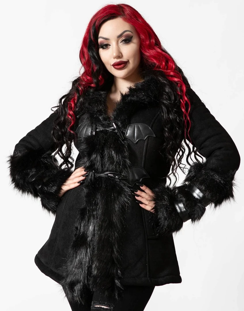 Shop Sour+Plus KILLSTAR FLIES BY NIGHT FAUX-FUR COAT 3 Shop Sour+Plus KILLSTAR FLIES BY NIGHT FAUX-FUR COAT