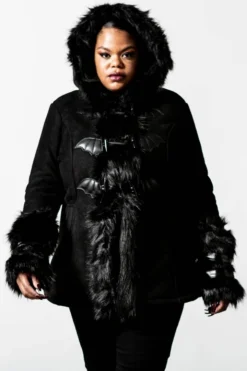 Shop Sour+Plus KILLSTAR FLIES BY NIGHT FAUX-FUR COAT 8 Shop Sour+Plus KILLSTAR FLIES BY NIGHT FAUX-FUR COAT