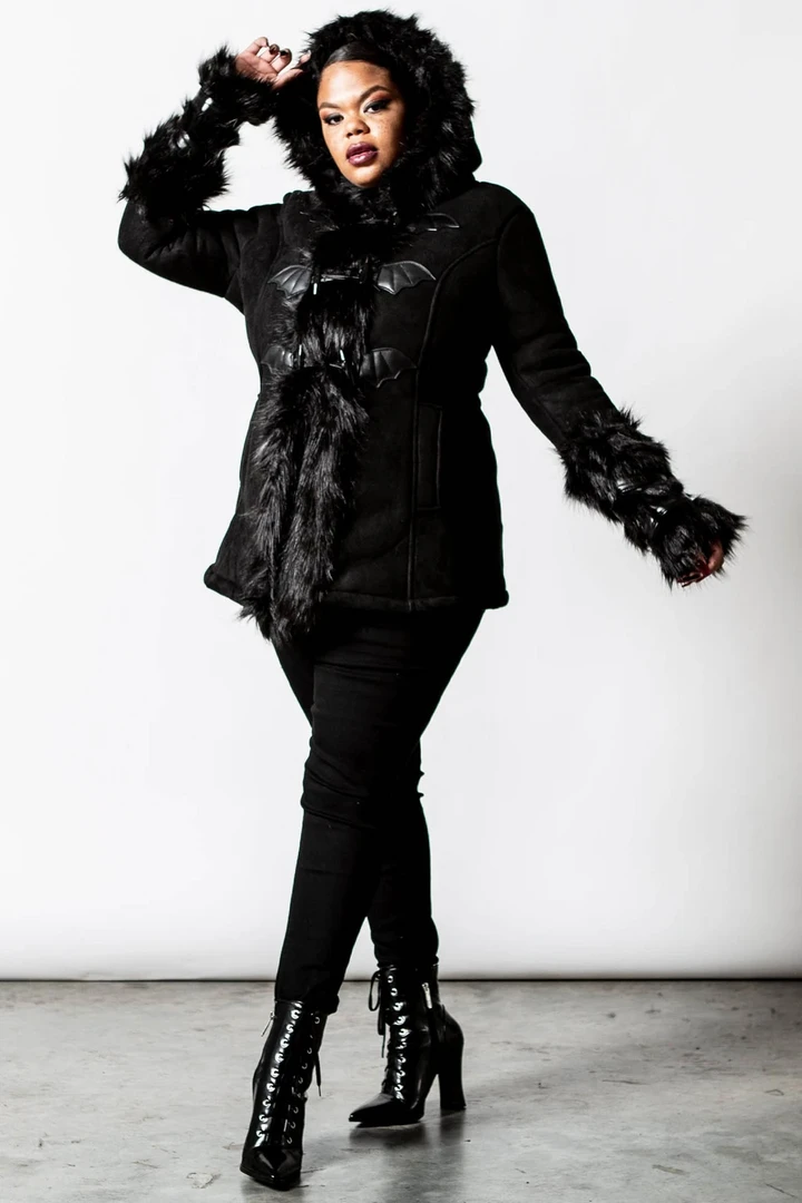 Shop Sour+Plus KILLSTAR FLIES BY NIGHT FAUX-FUR COAT 6 Shop Sour+Plus KILLSTAR FLIES BY NIGHT FAUX-FUR COAT