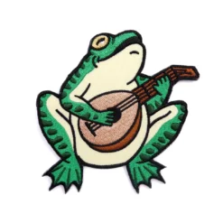 What's New CAT COVEN FROG SERENADE EMBROIDERED PATCH