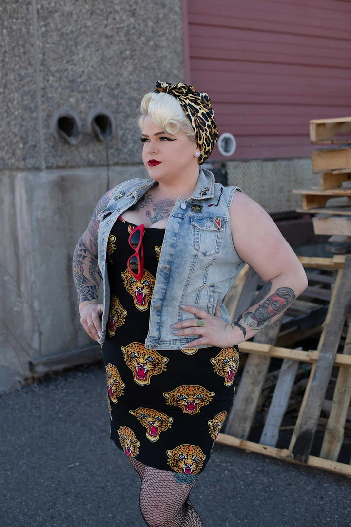 SOURPUSS LEOPARD BAD GIRL SCARF 7 SOURPUSS LEOPARD BAD GIRL SCARF