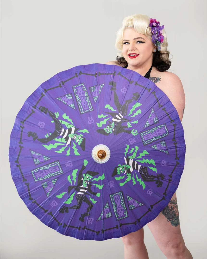 SOURPUSS FRANKIE A GO GO PARASOL Ghouls Just Wanna Have Sun 3 SOURPUSS FRANKIE A GO GO PARASOL Ghouls Just Wanna Have Sun