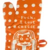 Blue Q F*CK, I LOVE CHEESE OVEN MITT