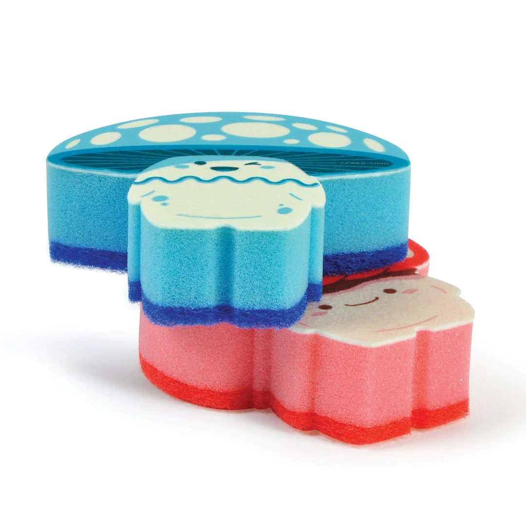 None What's New FUN GUYS KITCHEN SPONGES 6 None What's New FUN GUYS KITCHEN SPONGES