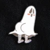 ECTOGASM BOOTY GHOST ENAMEL PIN What's New
