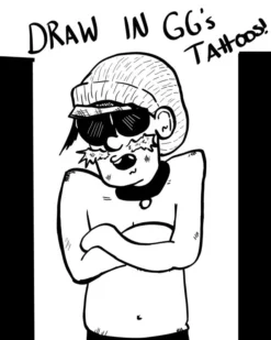 None GG ALLIN: ROCK AND ROLL TERRORIST COLORING AND ACTIVITY BOOK I'm With The Band 7 None GG ALLIN: ROCK AND ROLL TERRORIST COLORING AND ACTIVITY BOOK I'm With The Band