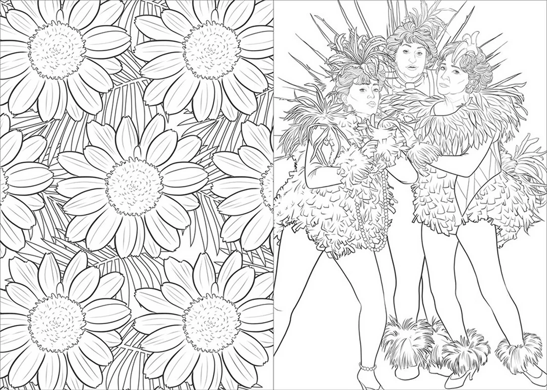 None THE ART OF COLORING: THE GOLDEN GIRLS COLORING BOOK Lifestyle 4 None THE ART OF COLORING: THE GOLDEN GIRLS COLORING BOOK Lifestyle