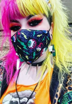 Neon Dreams SOURPUSS ELECTRIC EYEBALLS MASK