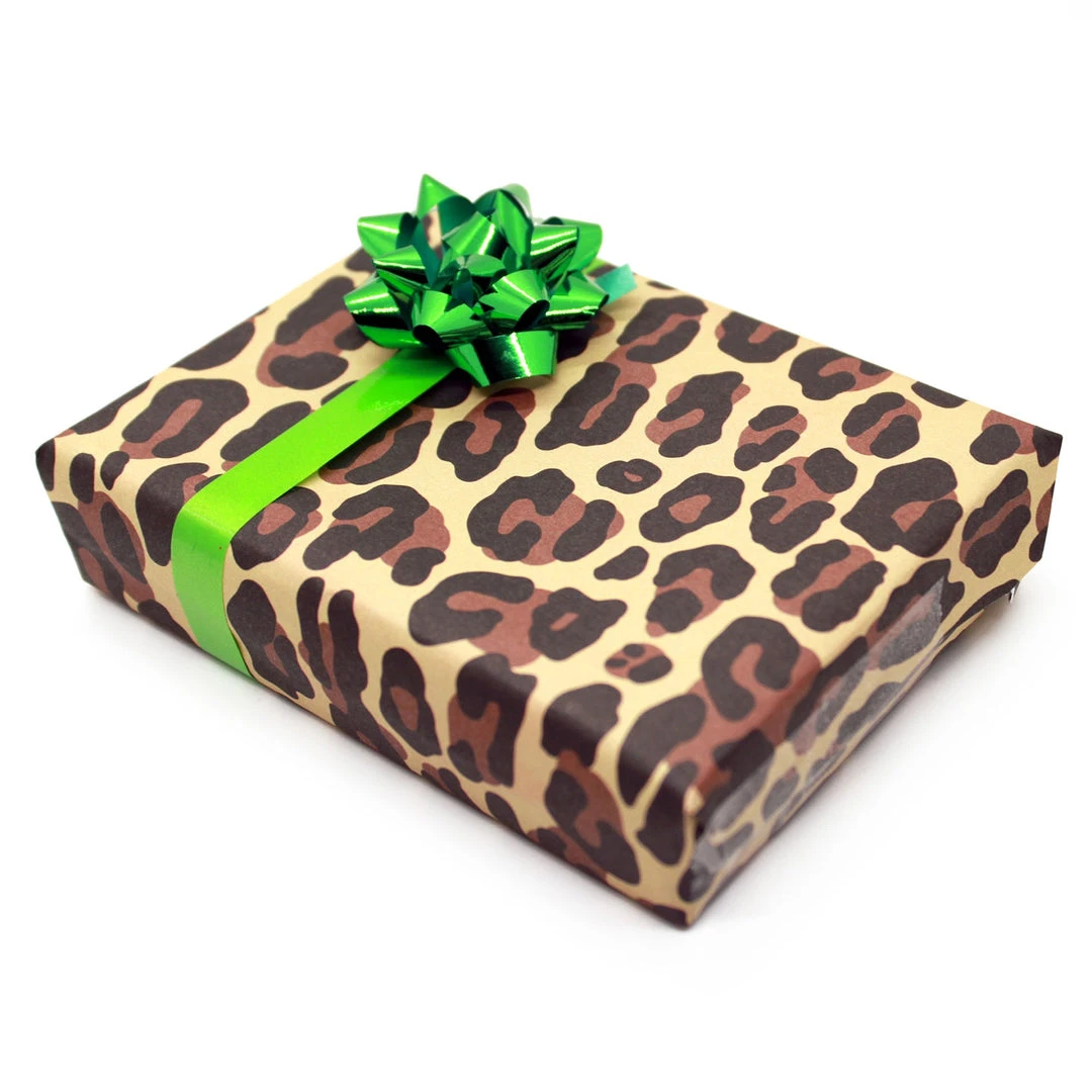 SOURPUSS LEOPARD GIFT WRAP SHEET Shop Sourpuss 4 SOURPUSS LEOPARD GIFT WRAP SHEET Shop Sourpuss