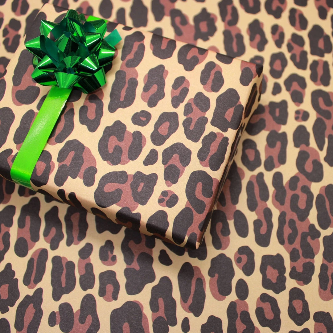 SOURPUSS LEOPARD GIFT WRAP SHEET Shop Sourpuss 3 SOURPUSS LEOPARD GIFT WRAP SHEET Shop Sourpuss